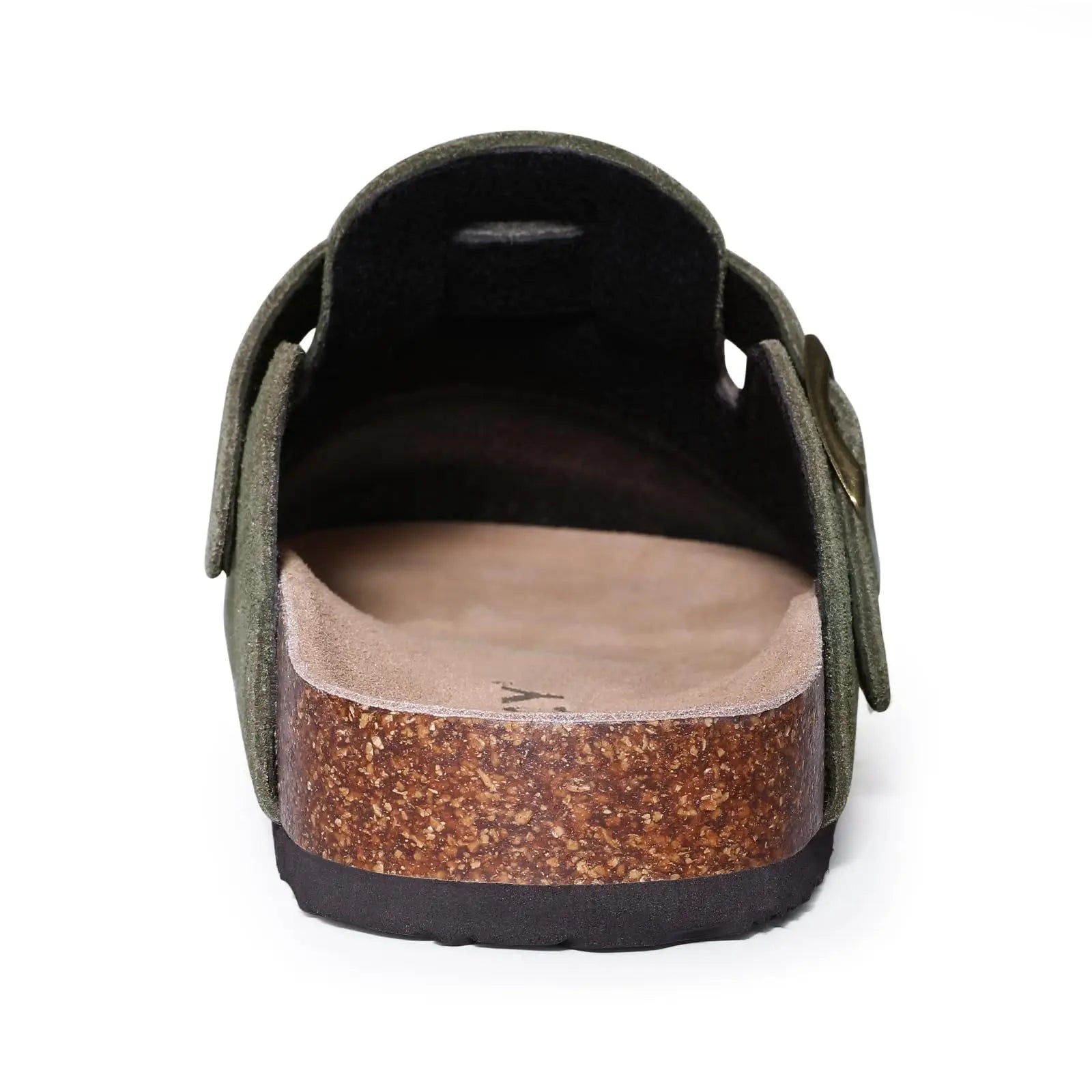 Unissex macio footbed tamanco moda retro marcas tamancos de cortiça sapatos para mulheres chinelos casuais confortáveis com suporte de arco