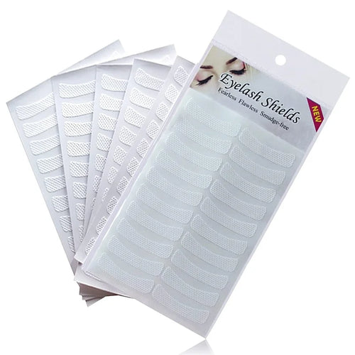 100 pçs remendos de maquiagem não tecidos fita de extensão de cílios tecidos médicos remendos sob almofadas de olho enxertia remendo de olho de cílios