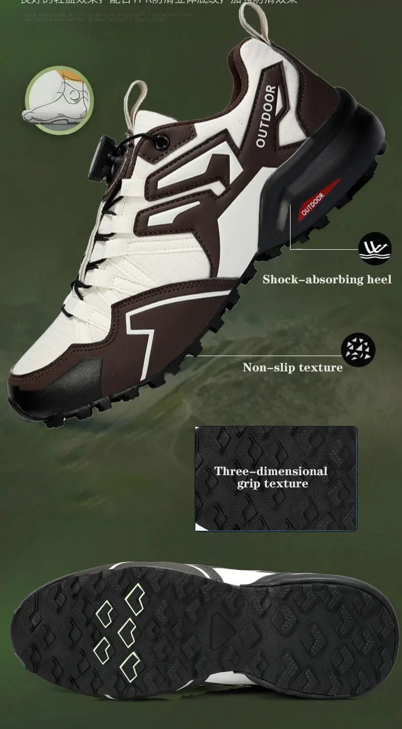 Sapatos esportivos casuais masculinos tamanho 40-47 girando rendas sapatos masculinos ao ar livre antiderrapante respirável confortável sapatos esportivos masculinos