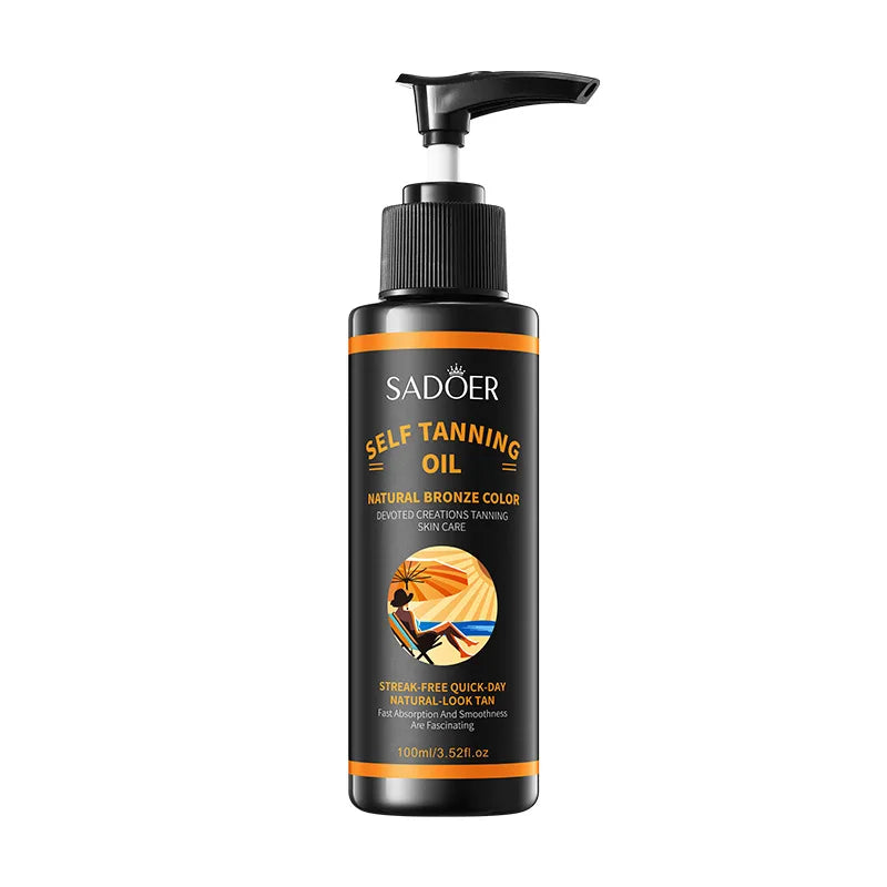 Spray de Bronzeamento 100ml: Textura Leve, Hidratante, Tonalidade Preta Bonita, Cria um Visual Mais Selvagem e Confiante. Grande Capacidade, Acabamento Bege Bonito, Sem Manchas, Secagem Rápida, Sem Efeito Bronzeador.