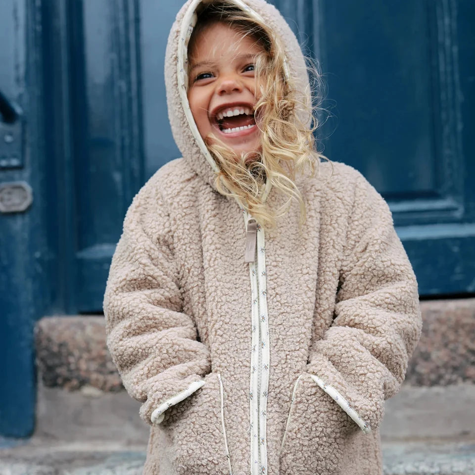 2024 inverno ks crianças algodão lã de cordeiro quente outerwear roupas meninas impressão casacos do bebê meninos mais jaquetas de lã crianças roupas
