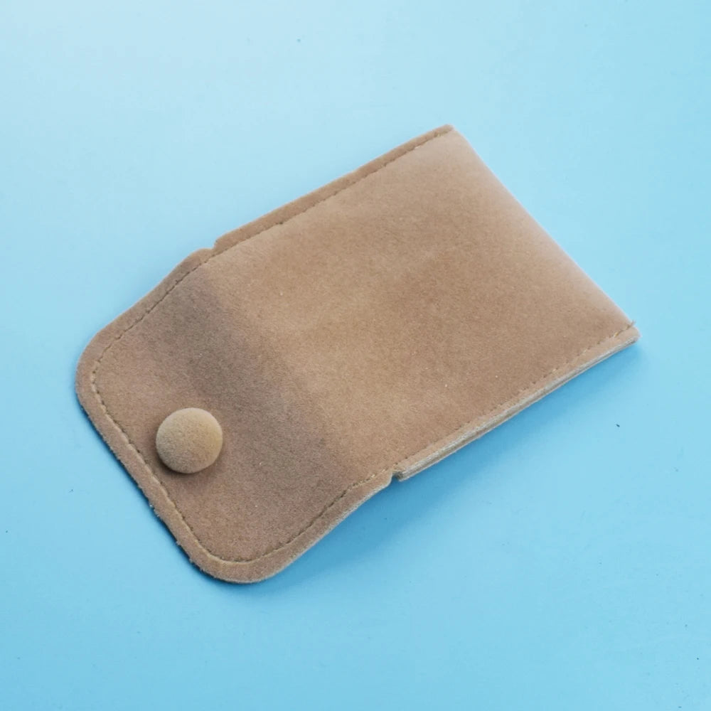 1pc mini bolsa de moedas de tecido veludo pano saco de dinheiro carteira