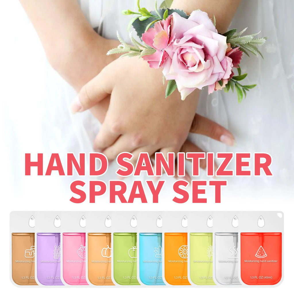 Spray Poderoso Portátil Seguro e Confiável para Limpeza das Mãos Spray Hidratante para Lavagem das Mãos Spray Desinfetante Nutritivo 45/38ml