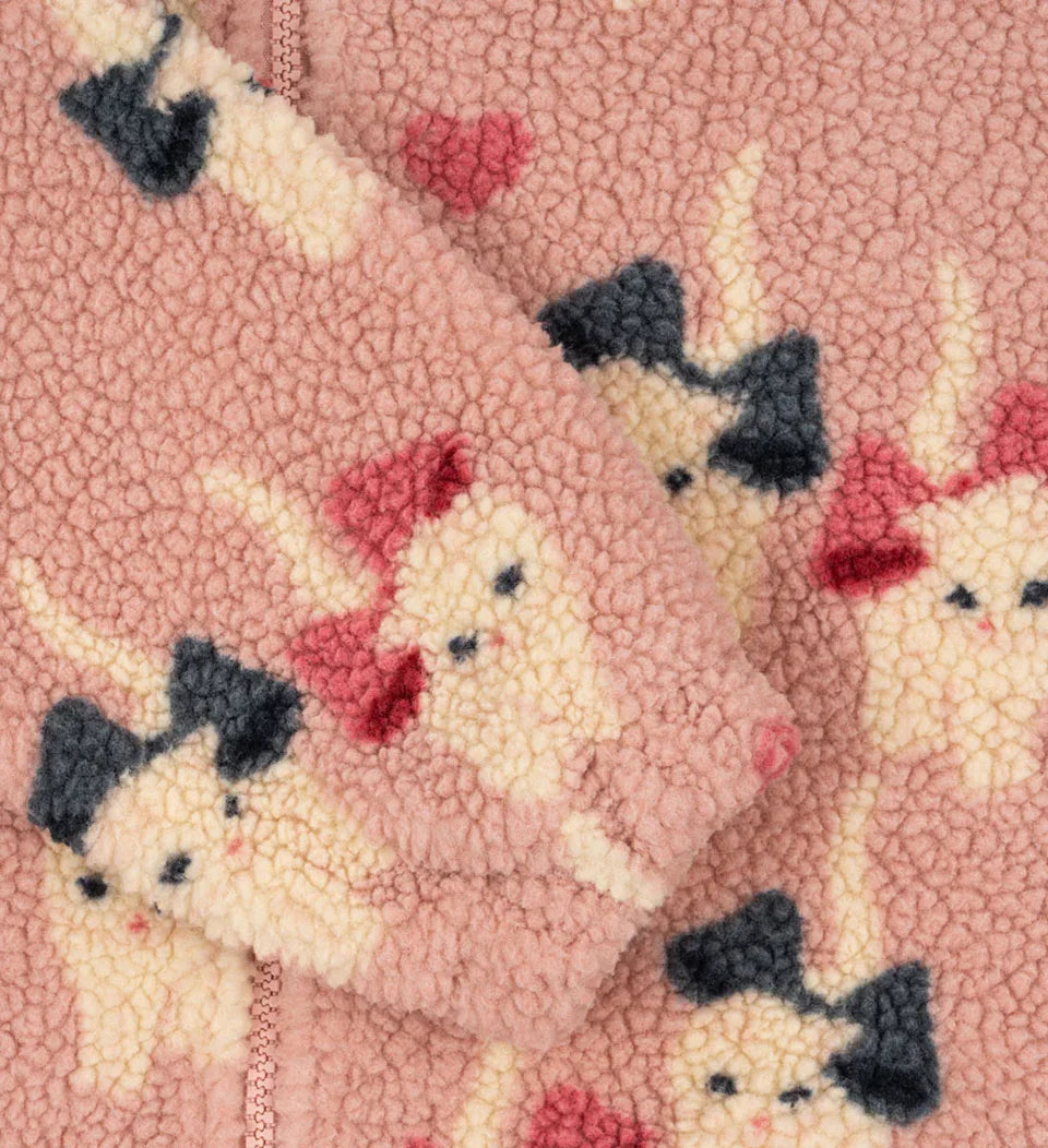 2024 inverno ks crianças algodão lã de cordeiro quente outerwear roupas meninas impressão casacos do bebê meninos mais jaquetas de lã crianças roupas