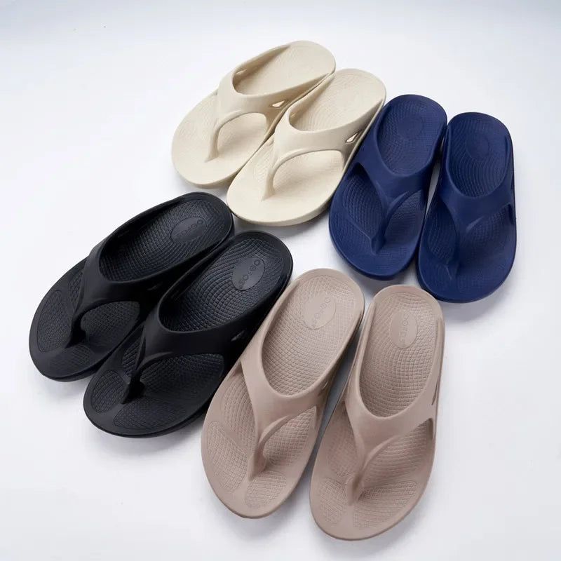 Oofos-sandálias originais para homens e mulheres, chinelos, fundo macio, interior, slides domésticos, sapatos de praia