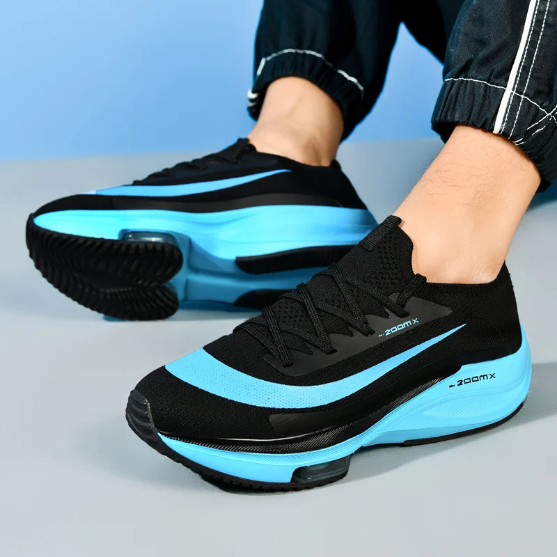 Novo 2025 profissional placa tênis de corrida maratona ultra leve esportes amortecedor sapatos masculinos e femininos