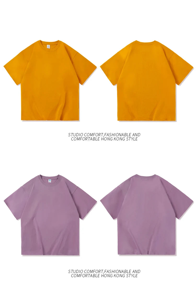 Camiseta de manga curta extragrande masculina, camiseta solta com decote em O, blusa de streetwear Hip Hop, camiseta de algodão, nova moda, verão, 5XL