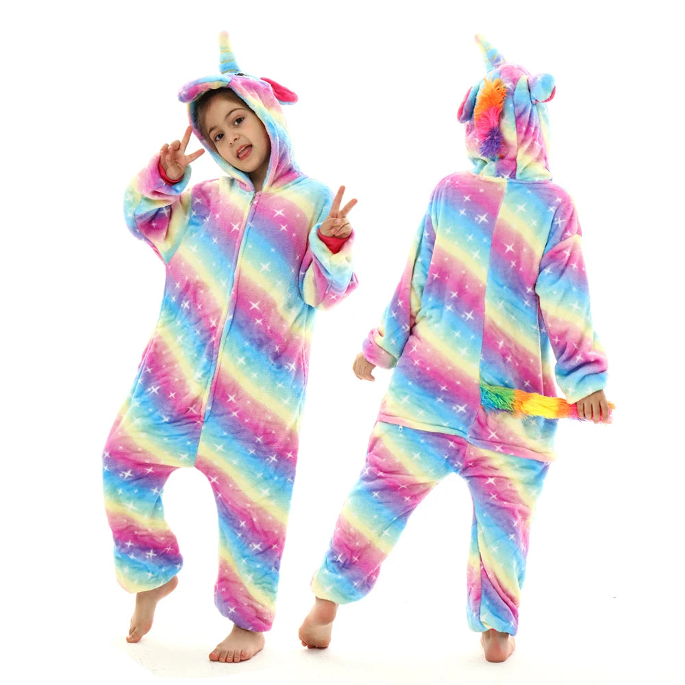 Mulheres animal kigurumi pijamas inverno grosso flanela pijamas adulto com capuz pijama homewear halloween cosplay trajes de festa