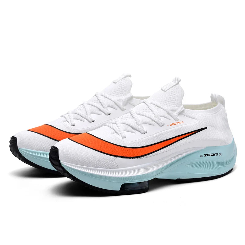 Novo 2025 profissional placa tênis de corrida maratona ultra leve esportes amortecedor sapatos masculinos e femininos