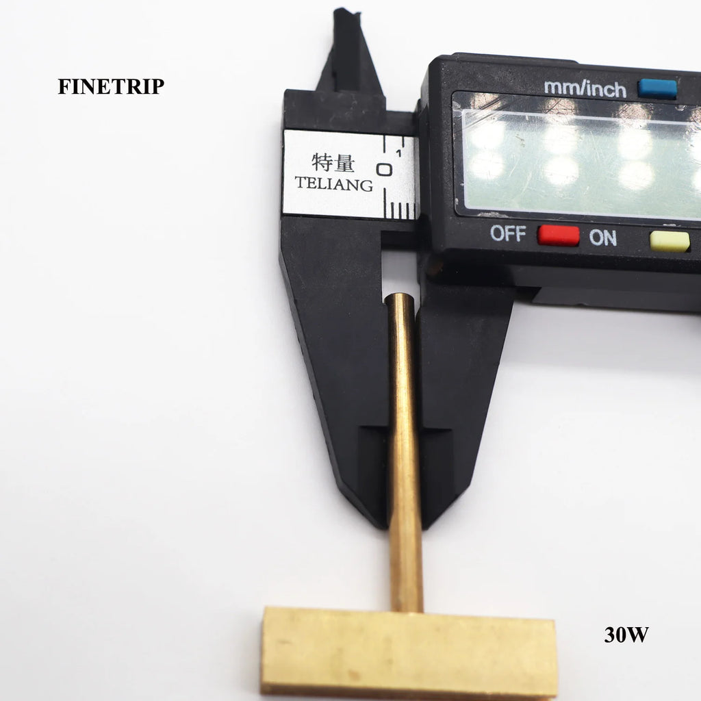 Finetrip 30w 60w 40w ferro de solda t ponta t-cabeça, t-pontas de cobre ou cabo de borracha imprensa quente para o reparo do cabo flexível do pixel da tela lcd