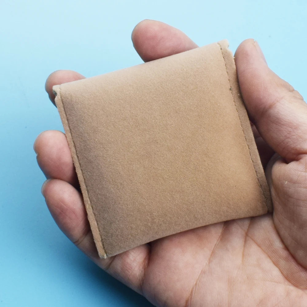 1pc mini bolsa de moedas de tecido veludo pano saco de dinheiro carteira