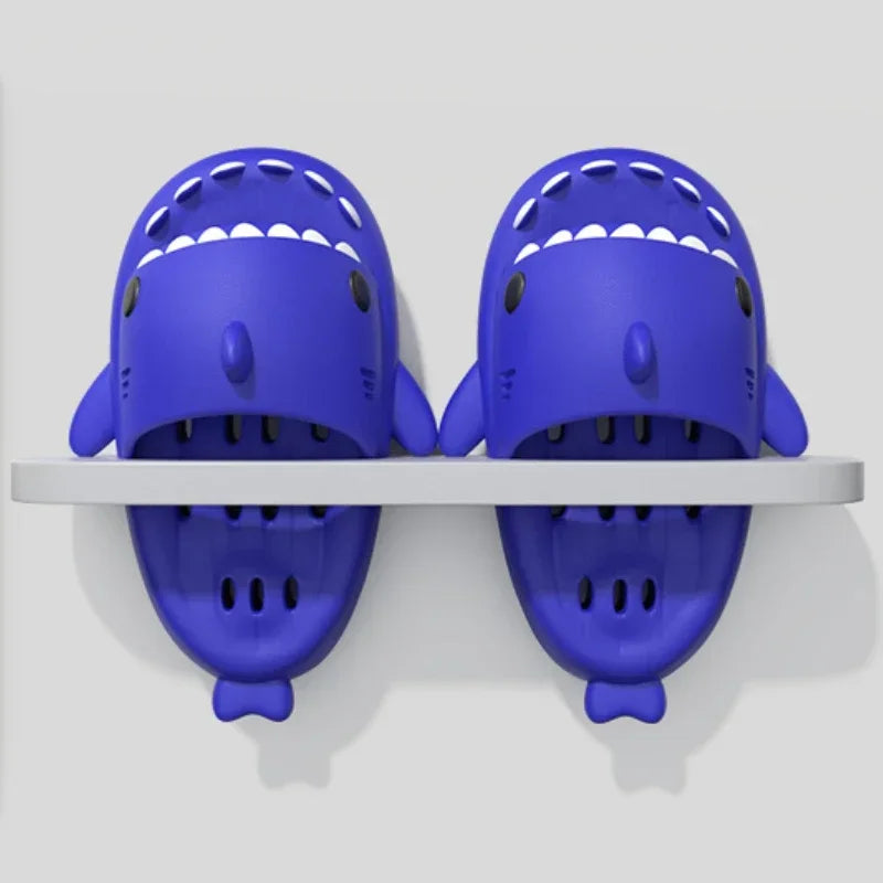 Casa tubarão chinelo nuvem mulher clapper slides verão praia interior eva sandálias masculino engraçado não deslizamento sapato senhoras feminino tênis