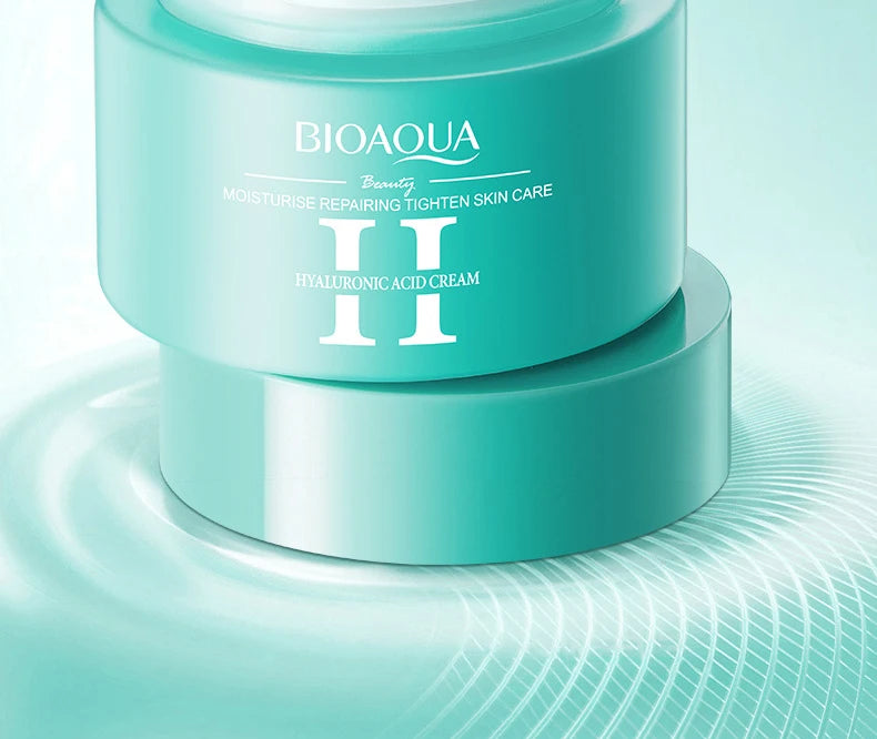 2 pçs/kit bioaqua ácido hialurônico conjuntos de cuidados com a pele rosto creme para os olhos hidratante hidratante endurecimento cremes faciais cuidados com a pele do rosto