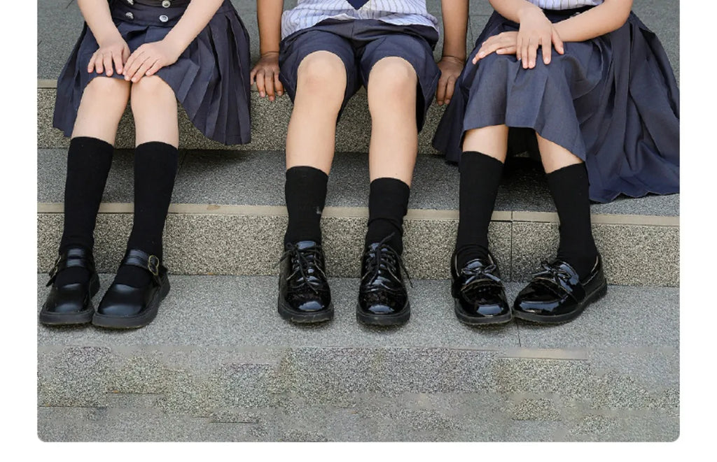 Meninas coreano japonês preppy listrado blusa saias meninos camisas shorts crianças conjuntos de roupas verão estudantes uniformes escolares