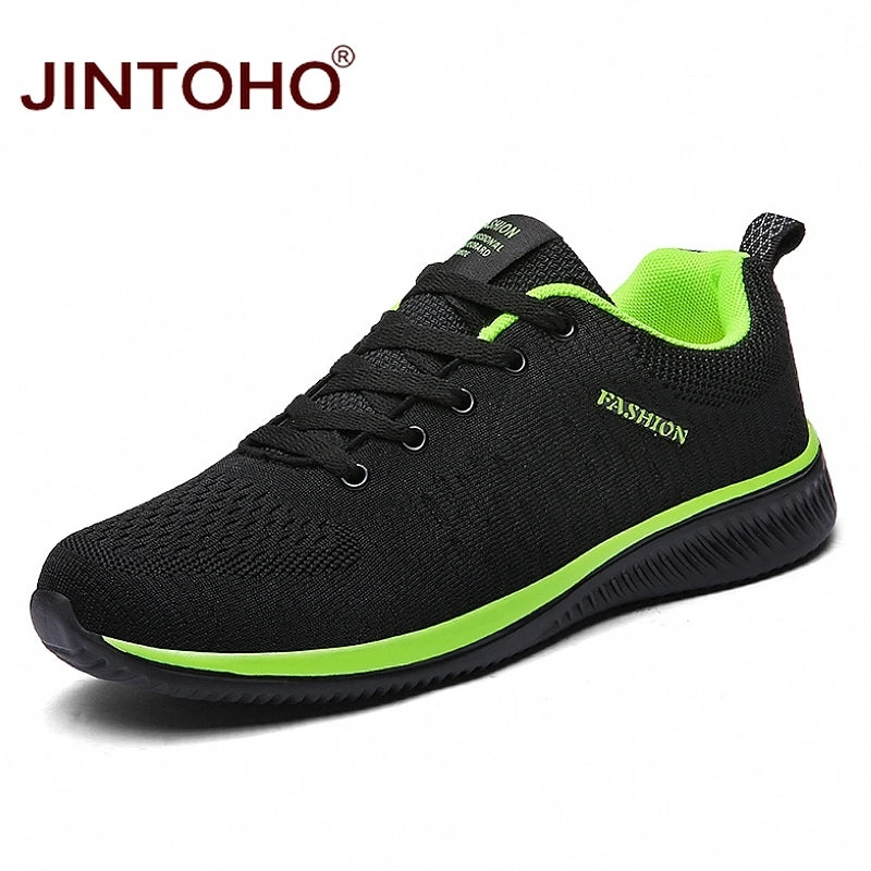 Jintoho marca masculina sapatos de moda casuais sapatos masculinos baratos tênis preto respirável sapatos 2025 tênis masculinos zapatillas hombre