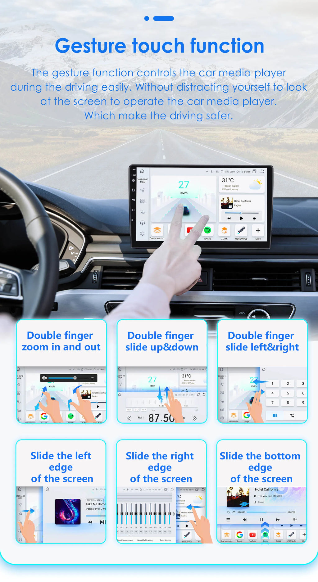 Hizpo rádio do carro de 7 polegadas para vw golf 4 passat polo transporte t5 multivan assento jetta carro multimídia gps 2din autoradio carplay 7862