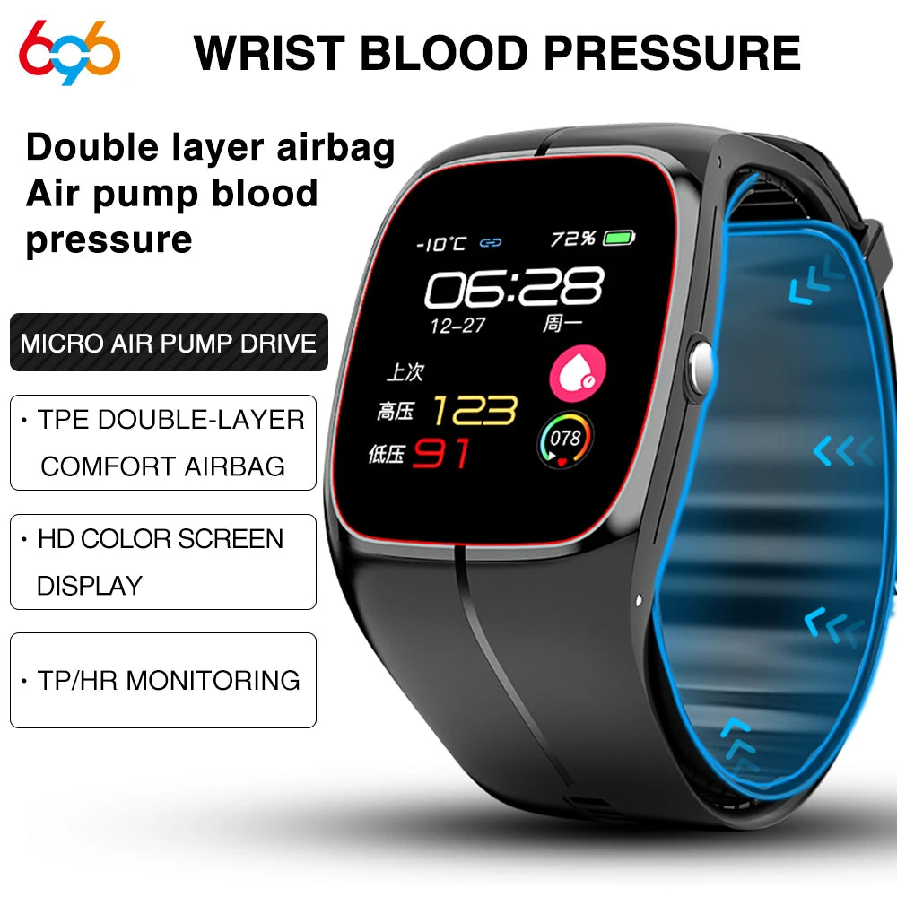 Oxigênio no sangue pressão arterial temperatura corporal monitor de freqüência cardíaca smartwatch masculino à prova dwaterproof água sono esporte saúde relógios inteligentes feminino