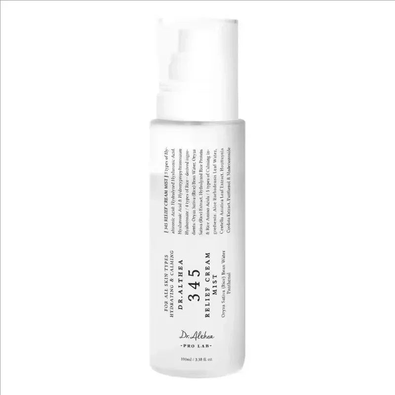 Novo Spray Antioxidante Calmante para o Rosto 100ml 60ml 345 da Marca Sul-Coreana - Essência Hidratante para Cuidados com a Pele
