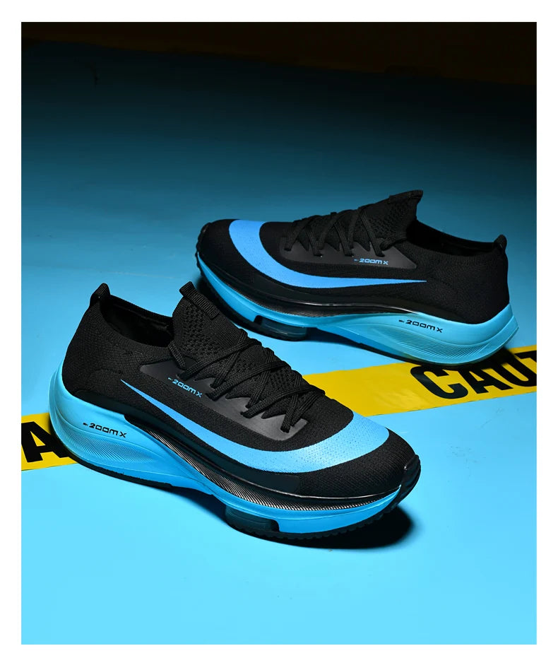 Novo 2025 profissional placa tênis de corrida maratona ultra leve esportes amortecedor sapatos masculinos e femininos