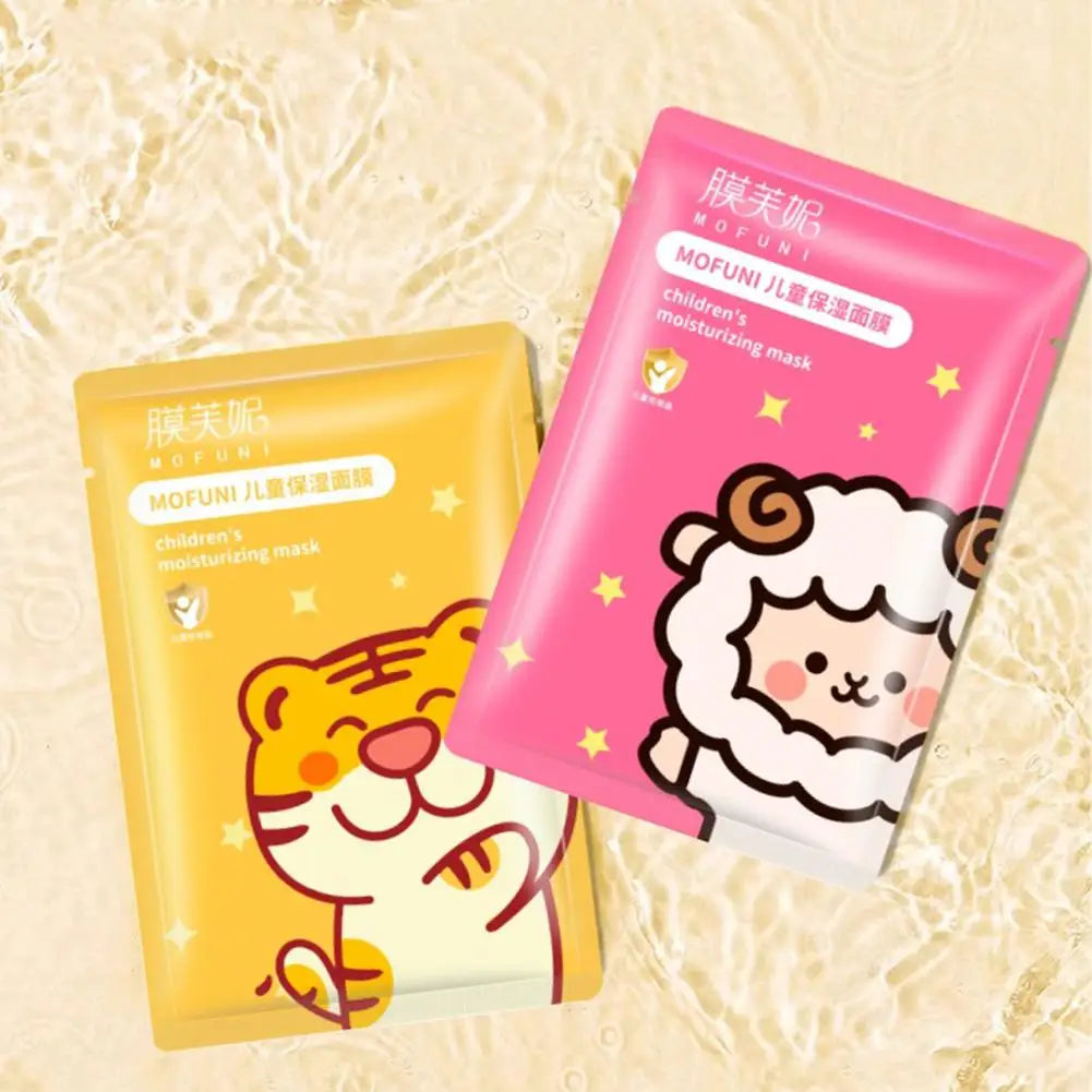 5 pçs novo bonito dos desenhos animados animal máscara facial hidratante máscara hidratante profunda máscara de pele macia cão panda porco animalmask
