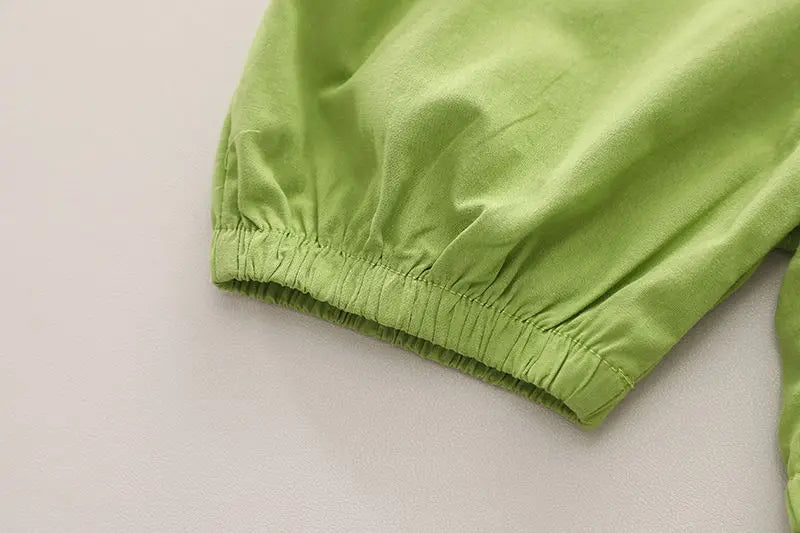 Verão crianças meninos roupas da criança casual dinossauro roupas tiras t camisa dos desenhos animados babador calças curtas 2 pçs/set crianças terno conjuntos