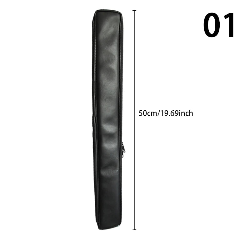 Saco de flauta portátil saco de armazenamento vertical universal engrossado couro à prova dwaterproof água caso de armazenamento saxofone instrumentos acessórios