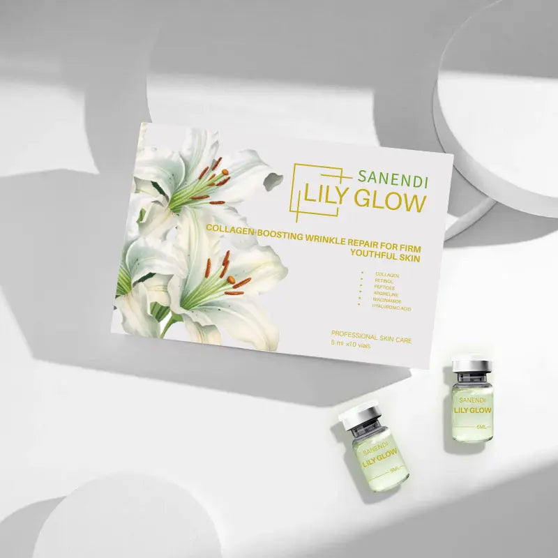 2025 ampola de colágeno líquido avançada 5ml ácido hialurônico infundido na pele niacinamida ilumina para brilho lily