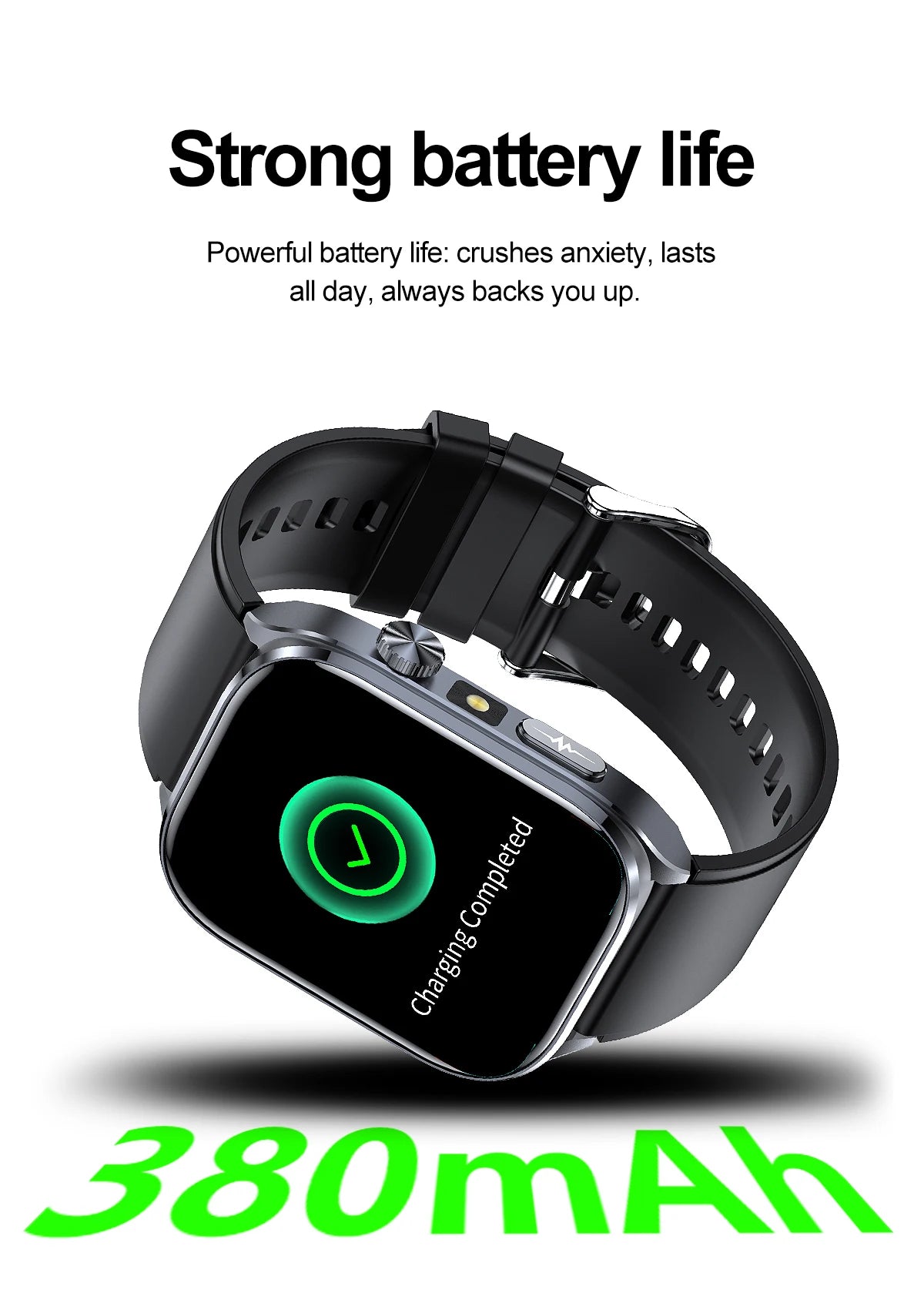 Novo Smartwatch 2026 com ECG Preciso, Análise de Saúde Cardíaca, Análise de Sangue, Lipídios no Sangue, Pressão Arterial e Chamada Bluetooth para Homens