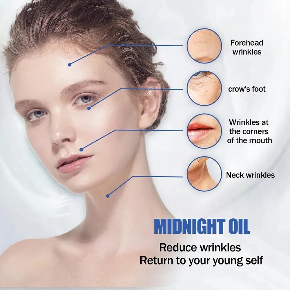 Anti-rugas rosto cuidados com a pele soro conjunto desvanece-se linhas finas hidratante facial brilho anti envelhecimento endurecimento cuidados com a pele essência óleo