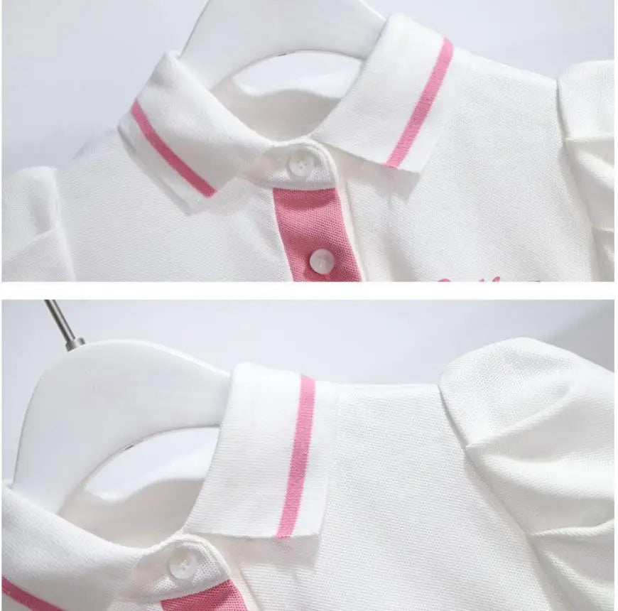 Novo Vestido Estilo Coreano 2026 para Crianças, Vestido de Verão Doce com Alças e Tule para Meninas