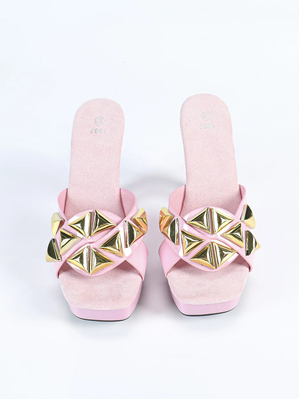 Sapatos femininos 2025 nova plataforma chinelos para mulher 12cm estilo estranho fretwork salto alto verão dedo do pé quadrado oco para fora sandálias