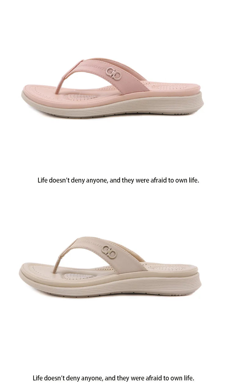 Dropshipping atacado preço das mulheres flip-flops tamanho grande sola macia chinelos personalizados para as mulheres sandale femme eté 2023 luxe