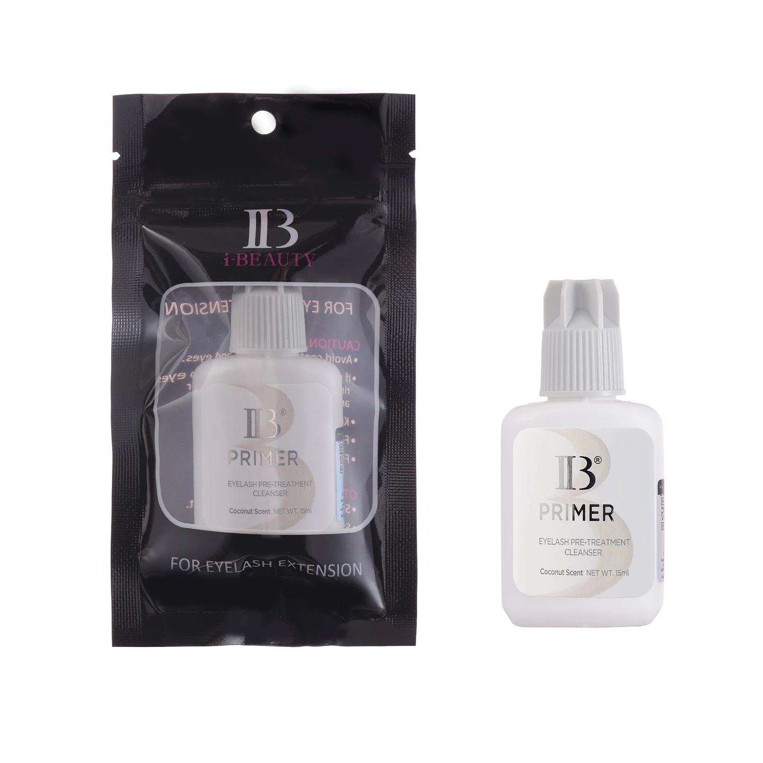 I Beauty-Eyelash Extension Glue Primer Series, Banana, Coco, Perfume de Rosa, Sem Álcool, IB, Cleanser Clear Eyelash, Maquiagem
