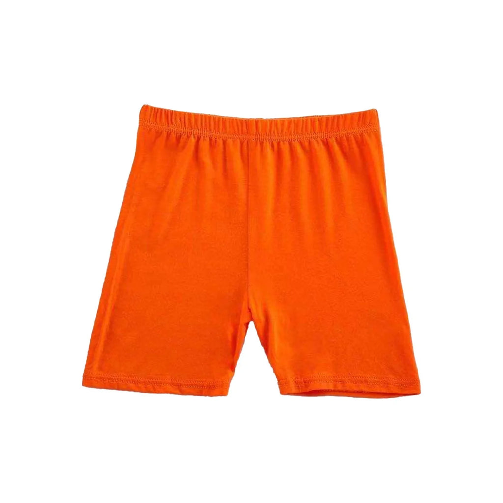 1pc doce cor meninas calças de segurança curtas crianças roupa interior leggings crianças verão bonito confortável shorts cuecas para 4-6y
