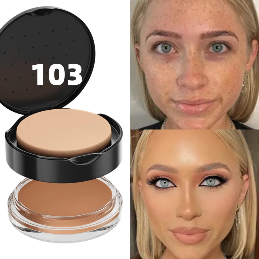 Base corretiva de alta cobertura, 9 cores, 1 peça, anti-círculo escuro, sardas, longa duração, à prova d'água, creme bb, base de maquiagem facial