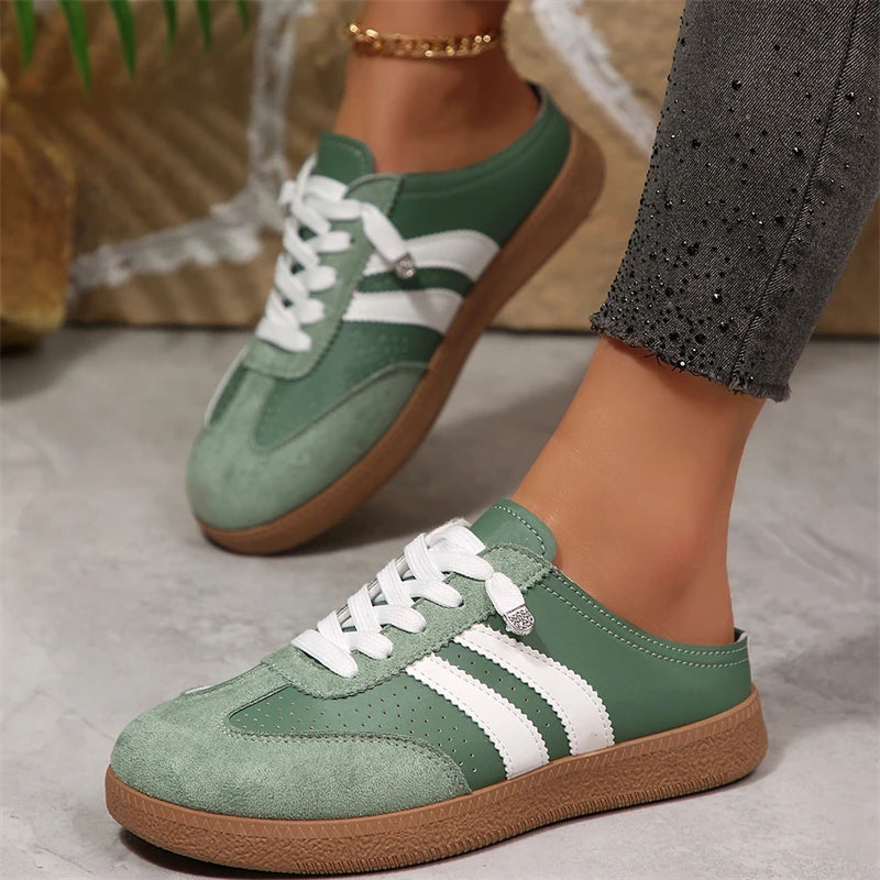 Sapatos de Designer 2026 para Mulheres, Sapatos Casuais de Verão, Confortáveis e Respiráveis, Tênis Planos para Mulheres
