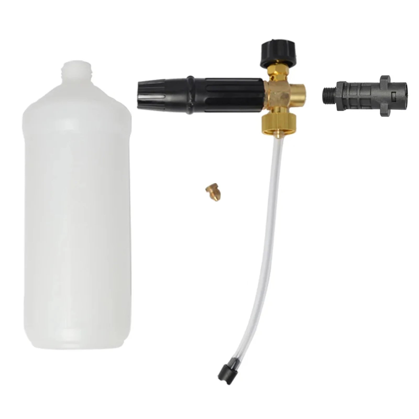 Gerador de espuma canhão de espuma bocal lavagem de espuma do carro para karcher k2 k3 k4 k5 k6 k7 tornado arma lavadora de alta pressão lavadora de carro