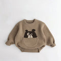 Milancel crianças roupas de bebê suéteres pulôver dos desenhos animados meninos meninas malhas estilo coreano crianças infantil pulôver outwear