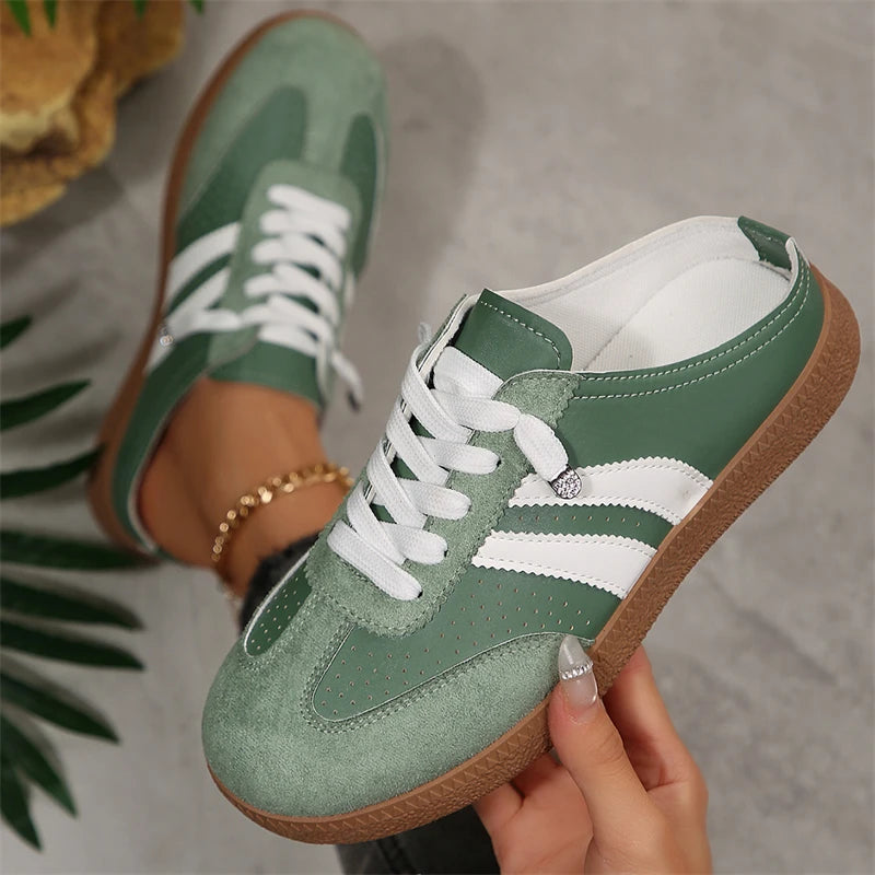 Sapatos de Designer 2026 para Mulheres, Sapatos Casuais de Verão, Confortáveis e Respiráveis, Tênis Planos para Mulheres