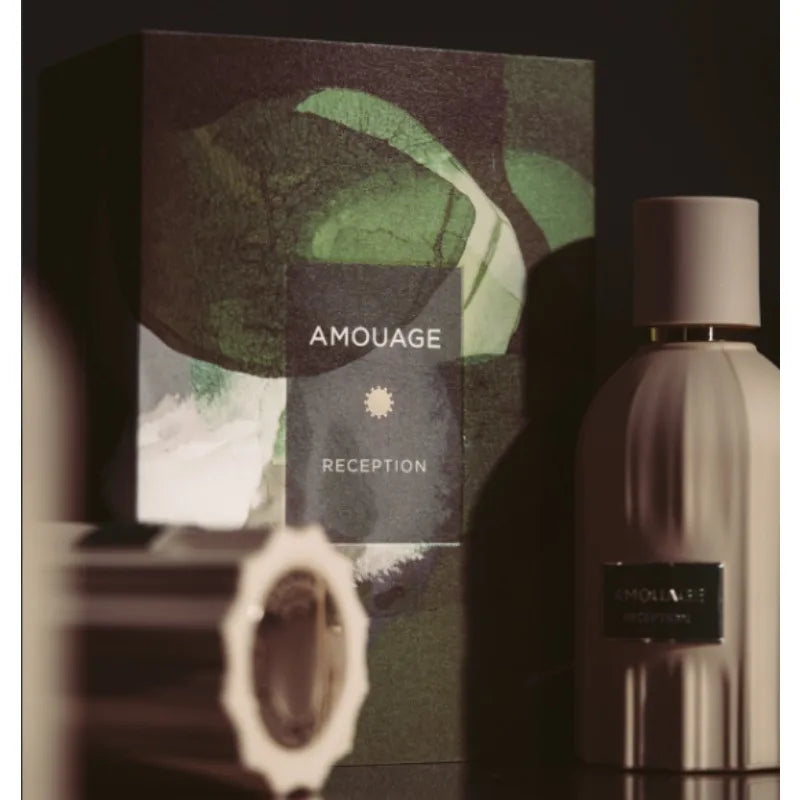 AMOUAGE 100ml Eau De Parfum Unissex Fragrância Oriental de Baunilha Duradoura Fresca Natural Suave Elegante Luxuosa Aroma Exclusivo