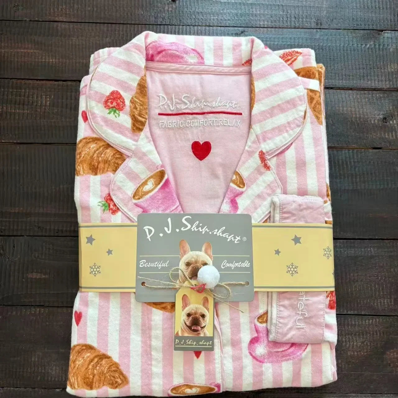 Pijama de algodão macio conjunto de pijamas femininos bonito dos desenhos animados pijamas impressão pijamas elegantes calças superiores 2 pçs femme nightwear loungewear