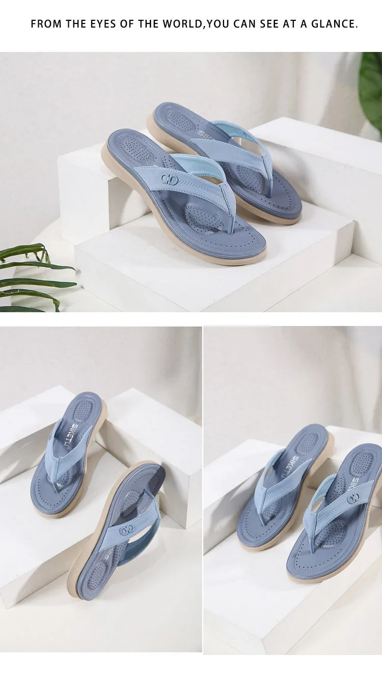 Dropshipping atacado preço das mulheres flip-flops tamanho grande sola macia chinelos personalizados para as mulheres sandale femme eté 2023 luxe
