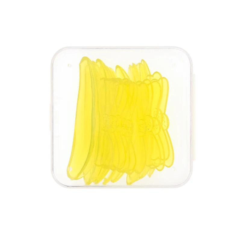 5 pares de silicone cílios perming almofada auto-adesivo em forma de laço haste escudo levantamento 3d cílios modelador acessórios ferramentas de maquiagem