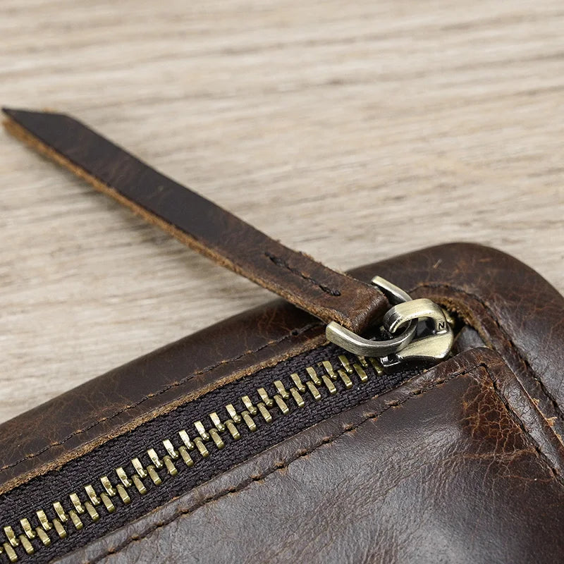 Luufan couro genuíno zíper moeda cartão bolsa de couro real rfid titular do cartão embreagem carteiras slots para homens mulheres mini bolsa fina