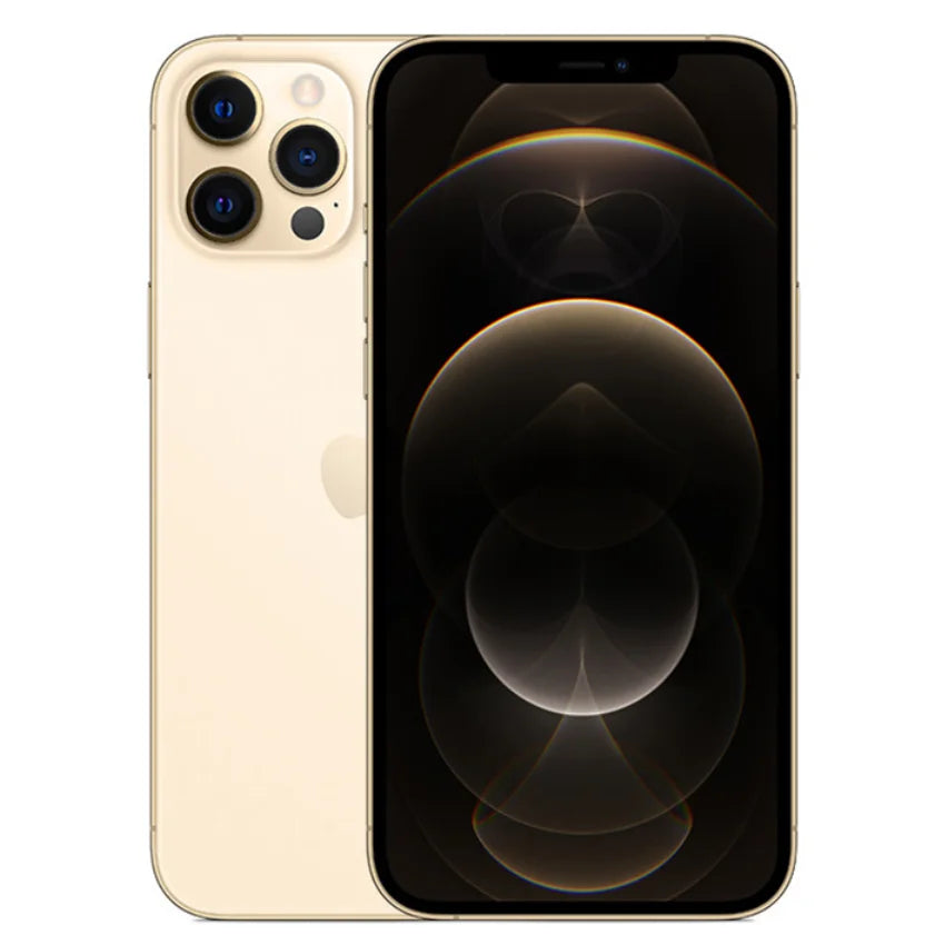 iPhone 12 pro desbloqueado smartphone 128gb/256gb rom 6.1 'display oled a14 chip biônico face id 12mp câmera tripla celular