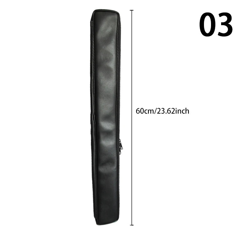 Saco de flauta portátil saco de armazenamento vertical universal engrossado couro à prova dwaterproof água caso de armazenamento saxofone instrumentos acessórios