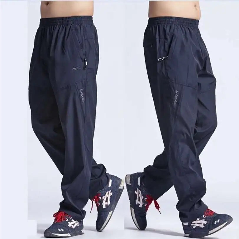2025 calças esportivas dos homens fora calças casuais rapidamente seco respirável calças masculinas & sweatpants calças ativas 6xl