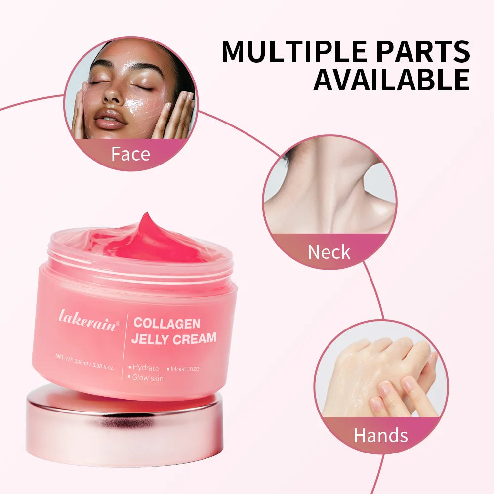 Creme facial de colágeno antienvelhecimento, 100ml, niacinamida, gel hidratante para apertar, calmar a firmeza, cuidados com a pele