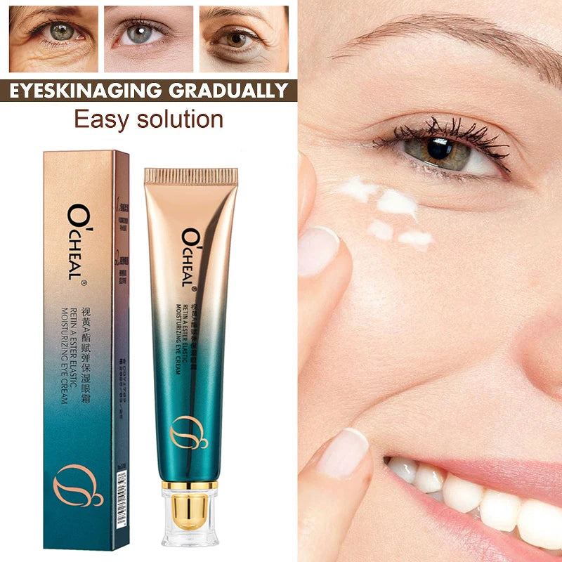 OCHEAL-o creme do olho do Anti-enrugamento, desvanece-se linhas finas, círculos Anti-escuros, soro, remove o saco do olho, puffiness, antienvelhecimento, firmeza, cuidado do olho, OCHEAL