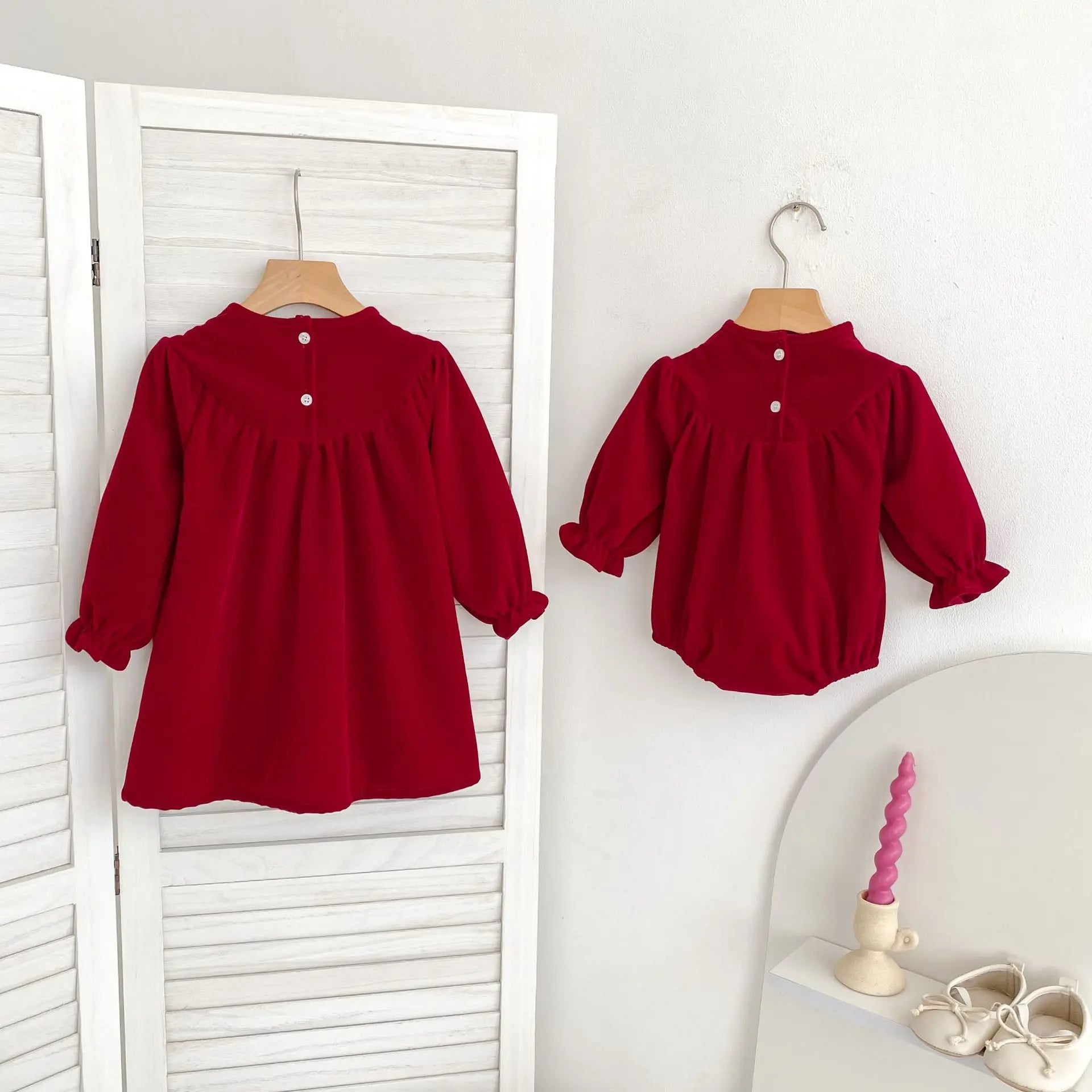 2025 natal crianças roupas de ano novo vestido irmã 0-6yrs menina vestido de festa crianças vestidos de princesa bebê menina macacão